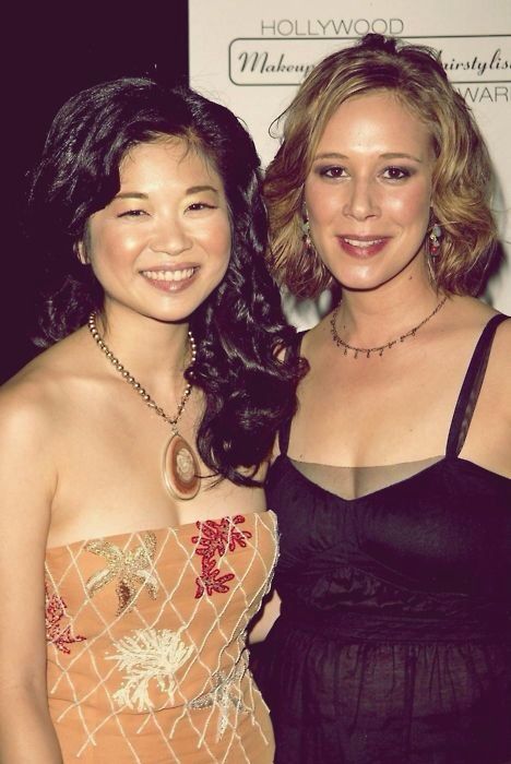 Keiko Agena and Liza Weil Keiko Agena, Liza Weil, Gilmore Guys, Cory And Topanga, Rory And Jess, Gilmore Girls Quotes, Gilmore Girls Seasons, Team Logan, Instagram Paris