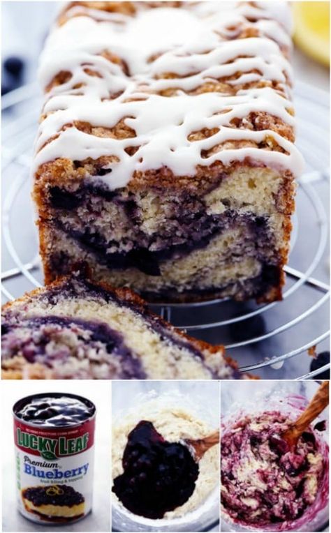 20 Delicious And Frugal Christmas Gift Ideas With Mini Bread Loaves Mini Bread Loaves, Canned Blueberries, Pie Filling Recipes, Christmas Bread, Blueberry Pie Filling, The Recipe Critic, Recipe Critic, Blueberry Desserts, Blueberry Bread