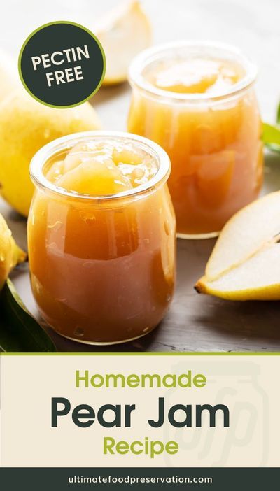 Pear Canning, Healthy Fall Dessert Recipes, Pear Jelly Recipes, Jam And Jelly Recipes, Pear Jam Recipe, Apricot Jelly, Jelly Making, Homestead Recipes, Easy Canning