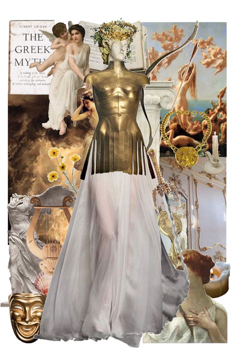 Helena Of Troy Aesthetic, Greek Goddess Moodboard, Greek Mythology Fashion Runway, Godess Halloween Outfits, Greek Outfit Ideas Goddesses, Greek Aesthetic Fashion, Greek Goddess Fashion, Greek Mythology Clothes, Greek Goddess Aesthetic Outfits