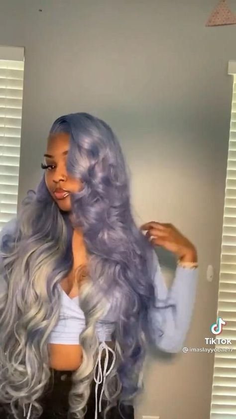 Colored Human Hair Wigs For Black Women, 30 Inch Color Wig, Lace Frontal Colored Wigs Black Women, Color Bundles Sew In, Lace Wig Color Ideas, Frontal With Color, Different Wig Colors, Closure Sew In With Color, Winter Wig Colors Black Women