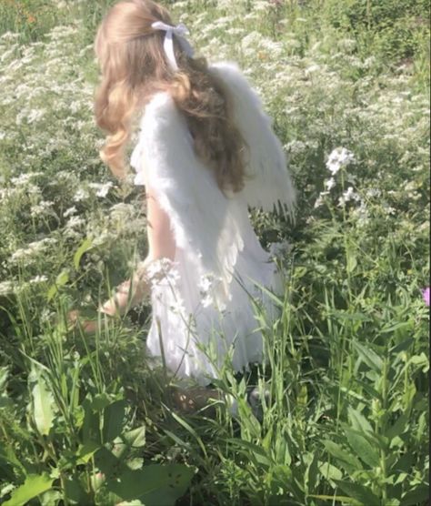 Celia Lou (@dollsiehouse) posted on Instagram: “My headache is my halo” • May 16, 2020 at 5:38am UTC Angel Costume, The Grass, An Angel, In The Middle, The Middle, Angel, Tumblr, On Instagram, White