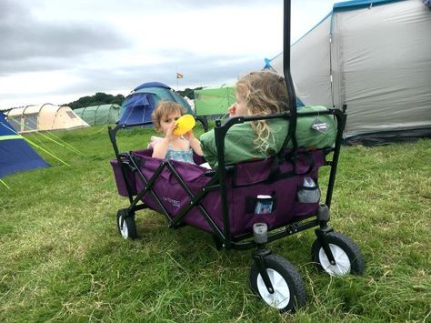 Crotec Folding Wagon Review (1) Folding Wagon, Going Camping, Shade Canopy, Camping With Kids, Kids Diy, Go Camping, Wagons, Diy For Kids, Baby Strollers