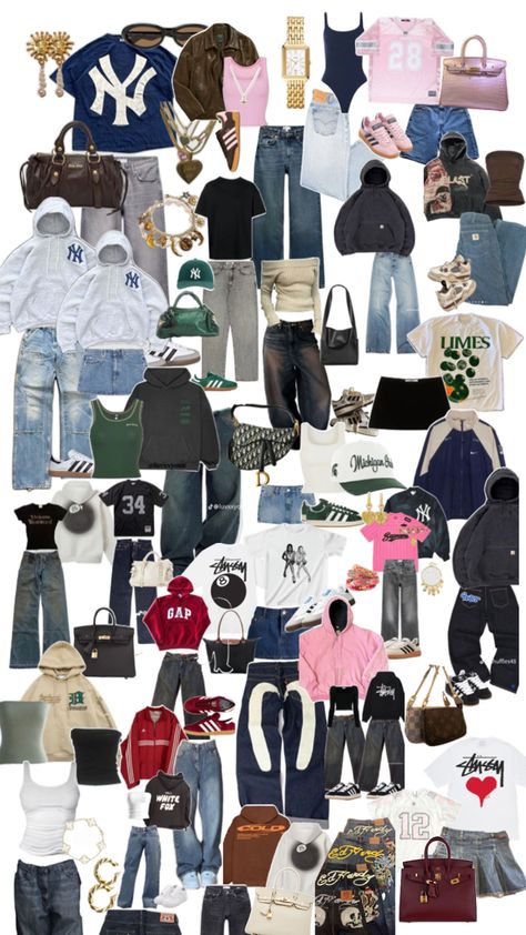 Simple Streetwear Outfit Ideas, Ahs Clothes, Simple Streetwear, Streetwear Outfit Ideas, Clothes Style, Streetwear Outfit, Dream Wardrobe, Fashion Clothes, Outfit Ideas