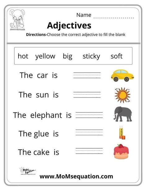 Adjectives Worksheet For Kindergarten, Adjectives Worksheet Kindergarten, Describing Words For Grade 1, Describing Words Worksheet For Grade 1, Adjectives For Grade 1, Adjectives Kindergarten, Adjectives Worksheet 2nd Grade, Describing Words Worksheet, Adjectives Worksheet For Grade 1