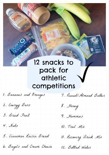 12 Snacks to Pack for Athletic Competitions | LuchaFIT Athlete Blog Volleyball Snacks, Tournament Food, Soccer Snacks, Baseball Snacks, Athlete Food, Athletes Diet, Sports Snacks, Softball Tournaments, Team Snacks