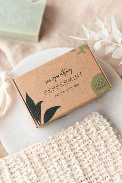 Dec 21, 2021 - Skincare branding, sustainable packaging design and brand identity for Lucky Cloud Skinare. Neutral Packaging Design, Eco Friendly Branding, Eco Packaging Ideas, Eco Package, Eco Branding, Packaging Eco Friendly, Sustainable Packaging Design, Eco Packaging Design, Bar Soap Packaging