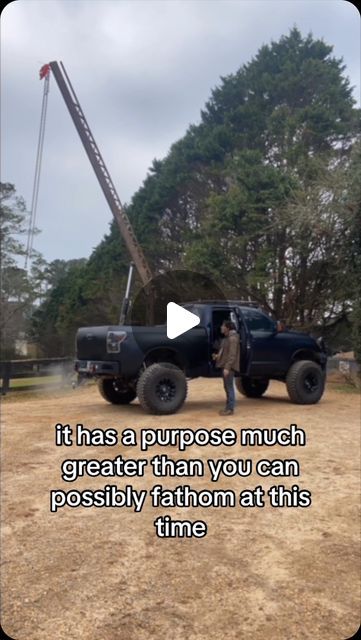 Bruno Cua on Instagram: "Truck bed crane! You guys have been asking for more details, I hope this helps answer some questions. 

#treehouse #tinyhouse #airbnb #building #construction" Hanger Homes, Crane Truck, Truck Mounted Crane, Shop Buildings, Truck Cranes, Air B And B, Some Questions, Building Construction, Truck Bed