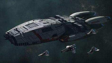 Battlestar Galactica Ship, Space Fleet, Space Battles, Sci Fi Ships, Mr Robot, Battle Star, Spaceship Art, Sci Fi Series, Stargate Atlantis