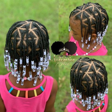 Children's Individual Braids and Beads! Booking Link In Bio! #ChildrenHairStyles #BraidArt #ChildrensBraids #BraidsAndBeads #kidsbraidsatl… Braids And Beads, Toddler Braided Hairstyles, Kids Style Hair, Individual Braids, Lil Girl Hairstyles, Kid Braid Styles, Toddler Hairstyles Girl, Natural Hairstyles For Kids, Girls Natural Hairstyles