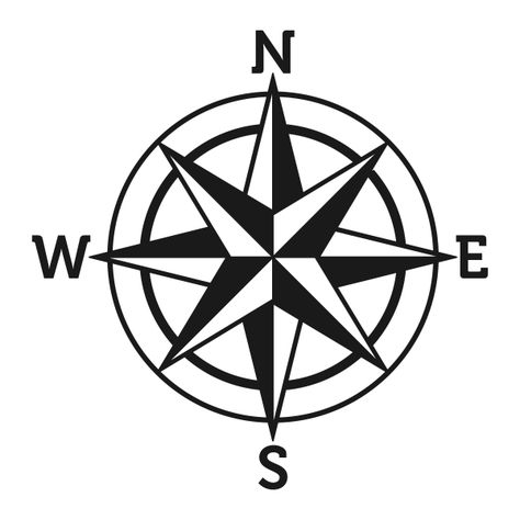 Compass Rose Svg Cuttable Designs Compass Rose Drawing, Compass Drawings, Compass Svg, Simbolos Tattoo, Cuttable Designs, Compass Drawing, Apex Design, Compass Art, Gambar Lanskap