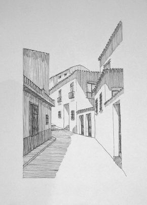 1 Point Perspective, Point Perspective, Art Drawings Sketches, Drawing Sketches, Art Drawings, Abstract Artwork, Drawings, Art