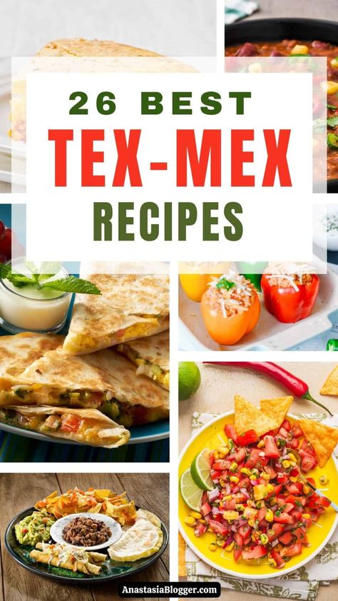 Explore a tantalizing collection of 26 top-notch Tex-Mex recipes that beautifully combine the best of Texas and Mexican flavors. Treat yourself to a delicious journey filled with spicy and savory dishes that are sure to please your taste buds. South Texas Recipes, Best Texas Recipes, Tapatio Recipes, Texas Food Recipes, Patti Jinich, Texmex Recipes, Best Steak Fajitas, Quick Summer Meals, Texas Recipes