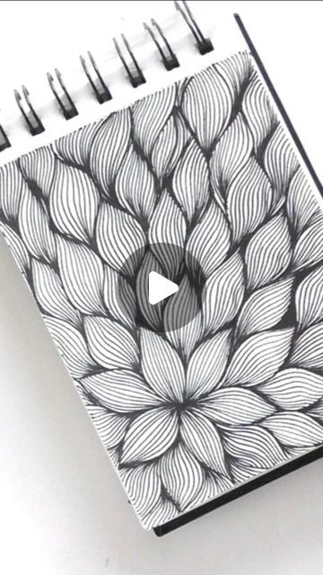 Zentangle on Instagram: "Zentangle pattern 🖤 . zentangle Zen doodle Doodle Zen patterns Patterns   . . . . . #zendoodle_feature #zentangles #zentangle #zentangleartist #zentanglepattern #zentanglelovers #zendoodle #zentangledoodle #zentangledaily #zen #zentangleart #zentangledaily #zentanglepatterns #zentangleart #zentangleinspiredart   #blackandwhiteartwork #blackandwhiteoftheday #lineartwork #drawingday #patteroftheday #patterninspiration #patternator #patternwork  #patternaday #seamlesspattern #zentanglecondani #doodletime #doodle_art #doodlelover #arttherapylife #uniball #inkoctober" Flux Zentangle Pattern, Zendoodle Patterns, Zen Ideas, Doodle Zen, Pattern Zentangle, Zen Patterns, Zentangle Kunst, Simple Sketches, Doodle Doodle