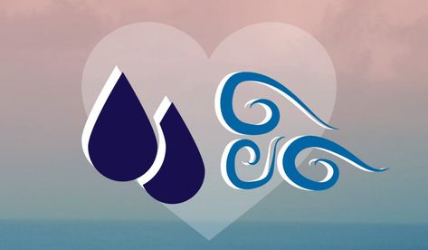 Love Compatibility Between a Water and an Air Sign Water And Air Signs, Air And Water Signs, Gemini Love Compatibility, Astrological Elements, Gemini And Scorpio, Pisces Sun, Scorpio Love, Aquarius Love, Air One