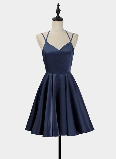 Flowy Homecoming Dresses Short, Semi Formal Dresses Australia, Halter Homecoming Dresses, Homecoming Dresses Knee Length, Halter Homecoming Dress, Semi Dresses, Simple Summer Dresses, Evening Mini Dresses, Looks Pinterest