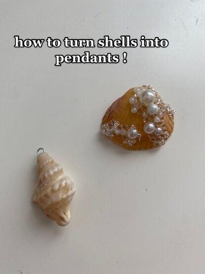 In this tutorial, we’re going to turn seashells into beautiful pendants. You can use these pendants on necklaces, bracelets, and even earrings! Diy Sea Shell Jewellery, Making Sea Shell Jewelry, Diy Jewelry With Shells, Seashell Pendant Necklace, How To Make A Mermaid, How To Make Holes In Shells, Cone Shell Jewelry, Shell Necklace Diy Seashell Jewelry, How To Make Shell Jewelry