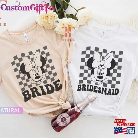 Minnie Bridesmaid Shirt Disney Bride Bachelorette Party Unisex Hoodie Check more at https://customgiftto.com/product/minnie-bridesmaid-shirt-disney-bride-bachelorette-party-unisex-hoodie/ Disney Bachelorette Party Shirts, Disney Bachelorette Party, Disney Bachelorette Parties, Disney Bachelorette, Bridesmaid Shirt, Disney Bride, Bride Bachelorette, Bachelorette Party Bride, Bride Shirt