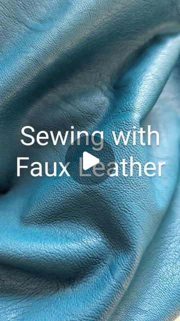 Alisa Halton 🇬🇧 🇺🇦 on Instagram: "My tips for sewing with faux leather... Enjoy! #sewingtutorial #fauxleather #sewingfauxleather #ecoleather #leatherskirtsewing #sewingleather #sewingtip #leathertutorial" Sewing Faux Leather Fabric, Tips For Sewing, Leather Tutorial, Leather Sewing, How To Make Skirt, Faux Leather Top, Sewing Instructions, Top Sewing Pattern, Sewing Leather