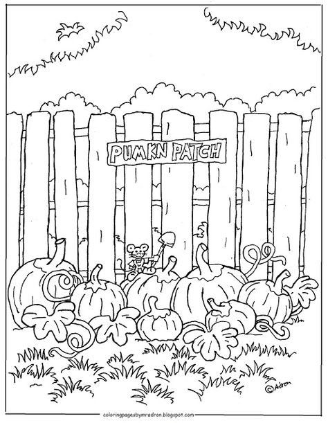 Coloring Pages for Kids by Mr. Adron: Pumpkin Patch Printable Coloring Page Halloween Coloring Sheets, Fox Crafts, Fall Art Projects, Pumpkin Coloring Pages, Coloring Pages Free Printable, Free Coloring Sheets, Dog Coloring Page, Fall Coloring Pages, Cool Coloring Pages