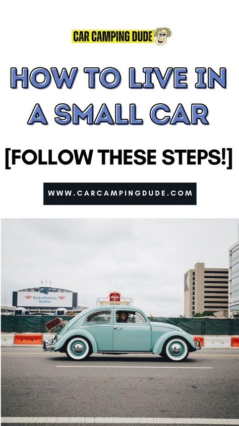 SmallCarLiving | MinimalistLifestyle | RoadAdventure | CompactLiving Small Car Living, Living In Car Hacks, Living In Your Car, Living Out Of Your Car, Car Living, Boondocking Camping, Car Budget, Living In Car, Bank Of America Stadium