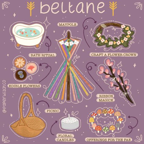 Imbolc Aesthetic Pagan, Beltane Outfit Ideas, How To Celebrate Beltane, Beltane Crystals, Ostara Illustration, Beltane Decor, Imbolc Aesthetic, Beltane Traditions, Ostara Aesthetic