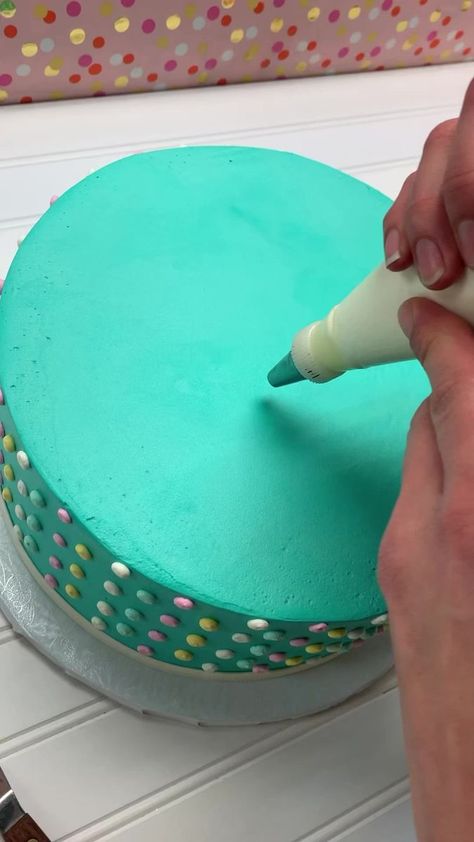 White Flower Cake, White Flower Cake Shoppe, Easter Cake Decorating, Make My Day, Cake Decorating Videos, Cake Videos, A Bunny, Easter Cakes, Buttercream Cake