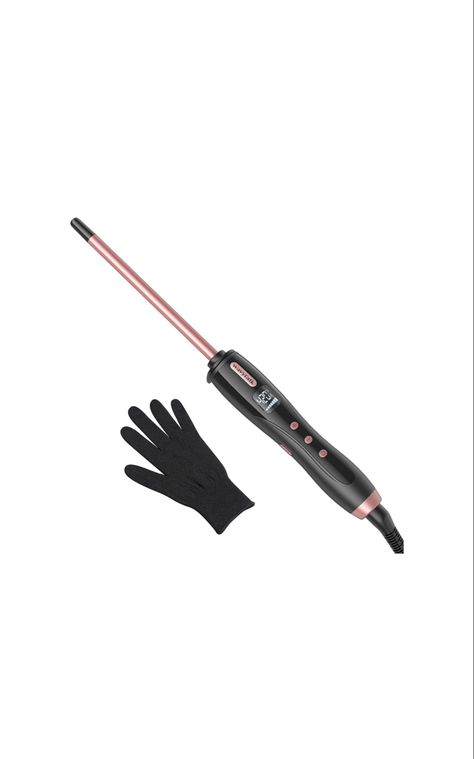 #CommissionsEarned Small Curling Iron, Short Long Hair, Barrel Curling Iron, Heat Resistant Gloves, Curling Iron, Hair Curlers, Short Long, Rose Pink, Heat Resistant