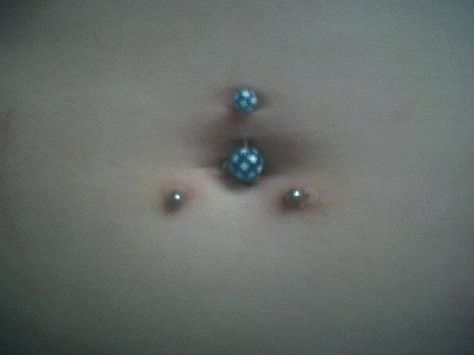 triple belly button piercings. top one done at age 14 the other two done at age 17. Triple Belly Button Piercing, Double Belly Piercing, Belly Button Piercings, Belly Piercings, Belly Piercing, Belly Button Piercing, Belly Button, Belly Button Rings, Piercings