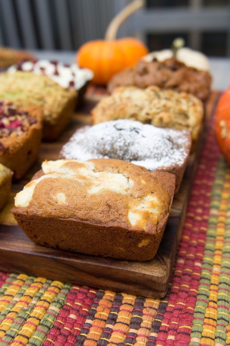 Mini Bread Loaves, Mini Loaf Cakes, Holiday Bread, Christmas Bread, Cinnamon Raisin, Lemon Raspberry, Bread Recipes Sweet, Quick Bread Recipes, Easy Bread