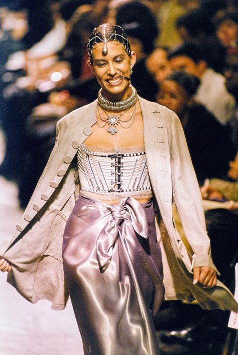 Jean Paul Gaultier Spring 1994 Ready-to-Wear Collection Photos - Vogue Jean Paul Gaultier 90s, Vintage Editorials, Paul Gaultier Spring, 90s Runway Fashion, Vintage Runway, Fashion Closet, John Galliano, Vogue Fashion, Paul Gaultier