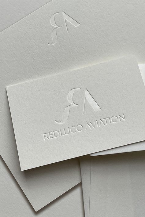 Brand design for this private aviation company. Logo design, monogram design, typography, colour palette, style guide and more. The logo is clear foil debossed on to Colorplan card and envelopes. Private Aviation, Logo Design Monogram, Brand Collateral, Buisness Cards, Company Logo Design, Print Finishes, Monogram Design, Design Typography, Metallic Foil