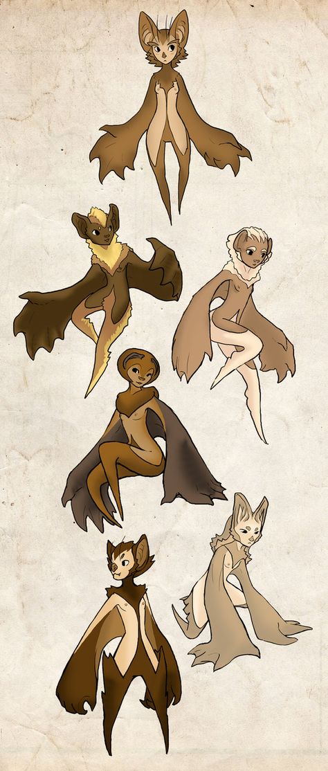 Human Bat Oc, Fantasy Lifestyle, Creature Ideas, Bat Species, Lost Control, Bat Art, Humanoid Creatures, Animal Character, Cool Monsters