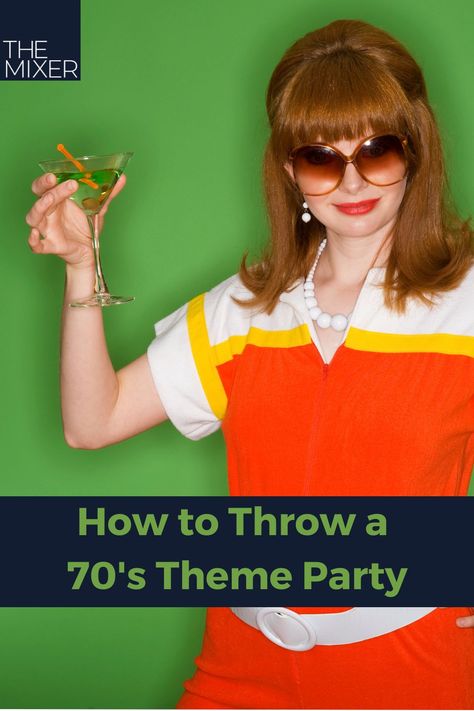 Get your groove on and plan the ultimate '70s-themed party! We've got decorations, food, drinks, and fun activities. All you need to do is put on some platforms and hit the dance floor! 70s Theme Party Ideas, 70 Theme Party Ideas, 70s Party Aesthetic, 70s Party Food Ideas, 70s Party Theme Decorations, 1970s Party Theme, 70’s Theme Party, 70s Theme Party Decorations, 70s Themed Birthday Party