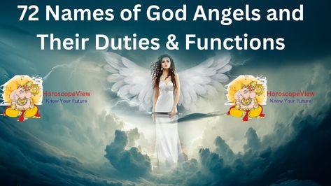 72 Names of God Angels and Their Duties - 72 Angels Names Angels And Their Duties, Angels Names, 72 Angels, Names Of Angels, God Angels, Spirit Guides Meditation, 72 Names Of God, Angel 444, Number Combinations