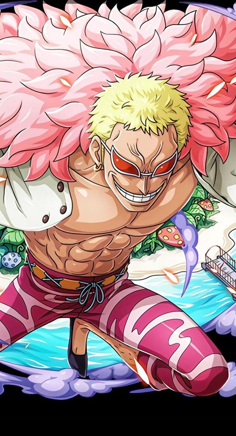 Doflamingo Crocodile, Don·quixote Doflamingo, Monkey D Dragon, Doflamingo Wallpaper, Donquixote Doflamingo, رورونوا زورو, One Piece Tattoos, One Piece Cartoon, One Piece Wallpaper Iphone