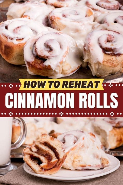 There’s nothing like warm cinnamon rolls. Unfortunately, they’re just not as good the next day. Unless you know how to reheat cinnamon rolls, of course. Freezing Cinnamon Rolls, Sourdough Cinnamon Rolls, Cinnabon Cinnamon Rolls, Cinnamon Roll Bake, Cinnamon Rolls Homemade, Cinnamon Bread, Just Bake, Sweet Roll, The Next Day