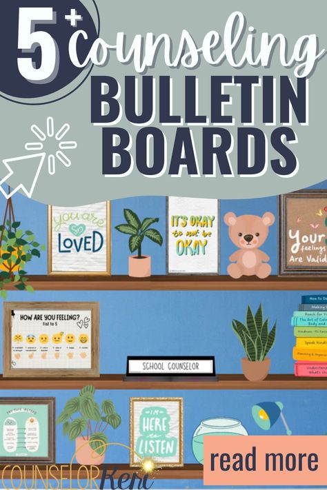 School Counseling Bulletin Boards - Counselor Keri Coping Skills Bulletin Board Ideas, Guidance Counselor Bulletin Boards, Therapy Bulletin Board Ideas, Guidance Bulletin Boards, School Counseling Decor, School Counselor Bulletin Boards, Counseling Crafts, Counseling Decor, Counselor Bulletin Boards