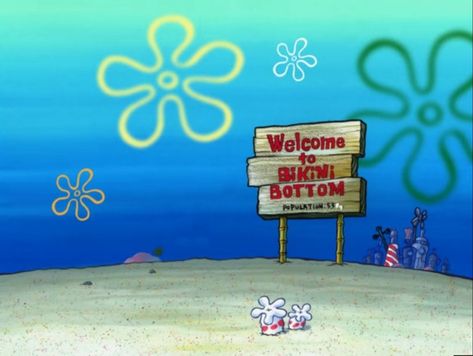 Spongebob Landscape, Spongebob Background Landscape, Spongebob Scenery, Spongebob Bedroom, Spongebob Stills, Spongebob Shows, Seniors 2025, Assembly Ideas, Spongebob Background