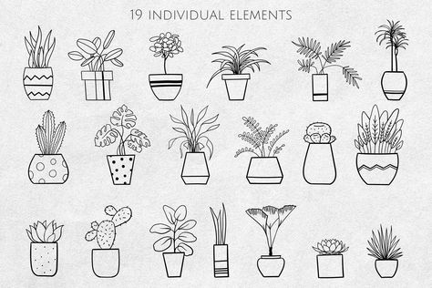 Plants Line Art, Plant Svg, Plant Sketches, Plant Doodle, Logo Fleur, Line Art Flowers, Plant Tattoo, Illustration Art Drawing, Mom Art