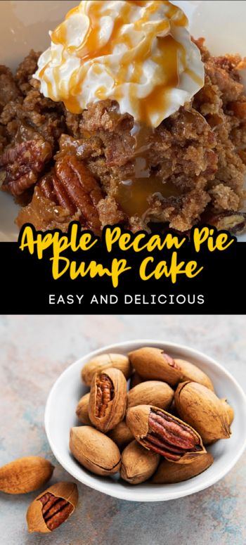 Pecan Pie Dump Cake, Pecan Pie Cake Recipe, Food Recipes Quick, Foods Around The World, Apple Pecan Pie, Pecan Pie Cobbler, Easy Dump Cake Recipe, Pecan Pie Cake, Pecan Cobbler