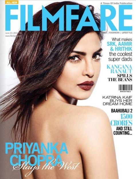 Bollywood Photos, Fashion Magazine Cover, Instyle Magazine, Fashion Cover, Katrina Kaif, Movie Reviews, Vogue Magazine, Priyanka Chopra, Bollywood Actors