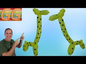 como hacer un avion con globos - globoflexia facil - figuras con globos - aviones faciles - YouTube Balloon Giraffe, Easy Balloon Animals, Jungle Balloons, How To Make Balloon, Twisting Balloons, Balloon Modelling, Balloon Crafts, One Balloon, Balloon Sculptures