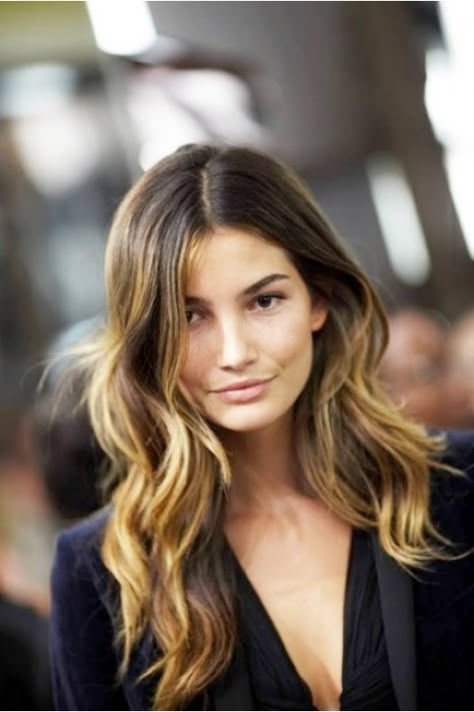 ombre hair Dark Ombre Hair, Trendy We Fryzurach, Square Face Hairstyles, Ombre Hair Blonde, Ombré Hair, Lily Aldridge, Bohol, Ombre Hair Color, Stil Inspiration