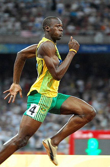 Maths and Olympics: How fast could Usain Bolt run? - Stabroek News Usain Bolt Running, Yohan Blake, Beijing Olympics, 남자 몸, Usain Bolt, Fastest Man, Floyd Mayweather, Sport Icon, Olympic Athletes