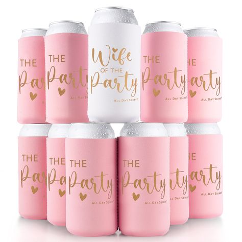 Wife Of The Party Bachelorette, Personalized Bridal Shower Favors, Bachelorette Party Gift Bag, Bachelorette Diy, Wife Of The Party, Cowgirl Bachelorette Parties, Idee Cricut, Diy Bachelorette Party, Nashville Bachelorette