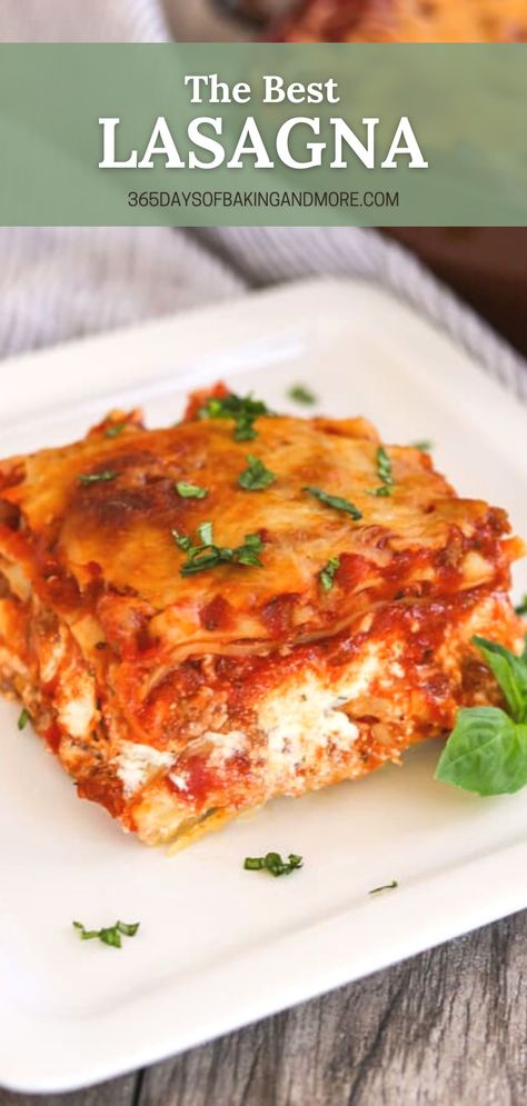 Meat Lasagna Recipe With Ricotta, Ultimate Lasagna Recipe, Best Homemade Lasagna, Easy Lasagna Recipe With Ricotta, Lasagna With Ricotta Cheese, Authentic Italian Lasagna, Beef Lasagna Recipe, Lasagna With Ricotta, Lasagna Recipe With Ricotta