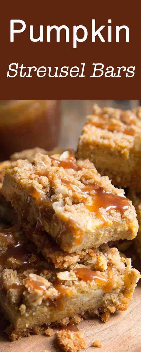 Pumpkin Cheesecake Bars Streusel Topping Recipe, Pumpkin Streusel, Delicious Cookies Homemade, Streusel Bars, Pumpkin Cheesecake Bars, Football Parties, Make Ahead Desserts, Pumpkin Bars, Fall Food