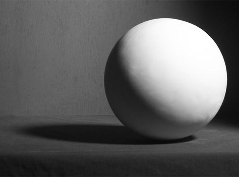 The World of Light and the World of Shadow Light And Shadow Still Life, Sphere Reference, Light And Shadow Drawing, Drawing Rules, Sphere Lighting, Static Nature, Drawing With Light, Light And Shadow Photography, Sphere Light