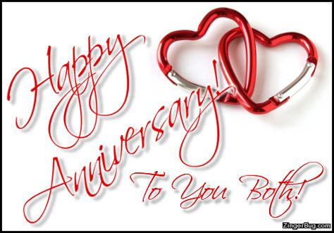 Happy Anniversary To You Both Linked Hearts Glitter Graphic, Greeting, Comment, Meme or GIF Happy Anniversery, Happy Anniversary To My Husband, Happy Anniversary Wedding, Anniversary Quotes Funny, Happy Wedding Anniversary Wishes, Happy Marriage Anniversary, Happy Anniversary Quotes, Anniversary Message, Happy Anniversary Wishes